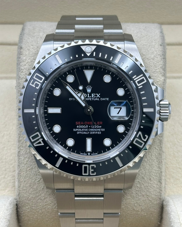 2023 Rolex Sea-Dweller "Red Letters 50th Anniversary" 43MM Black Dial Oyster Bracelet (126600)