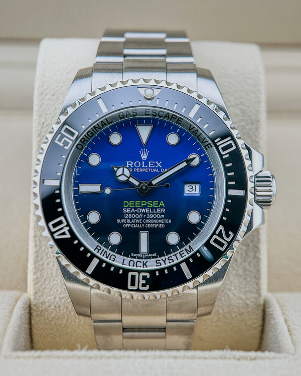 No Reserve - Rolex Sea-Dweller Deepsea "James Cameron" 44MM Blue Dial Oyster Bracelet (116660)