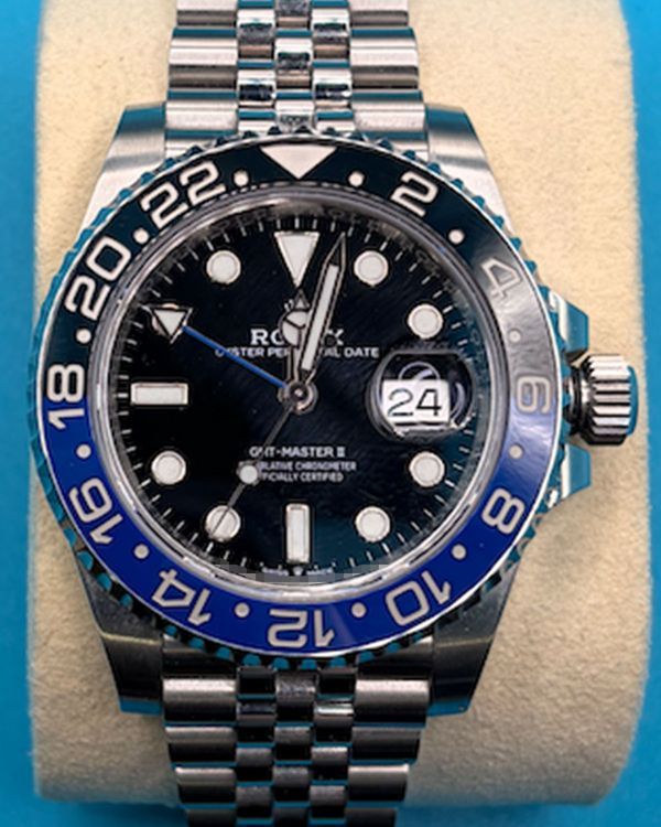 2020 Rolex GMT-Master II "Batgirl" 40MM Black Dial Jubilee Bracelet (126710BLNR)