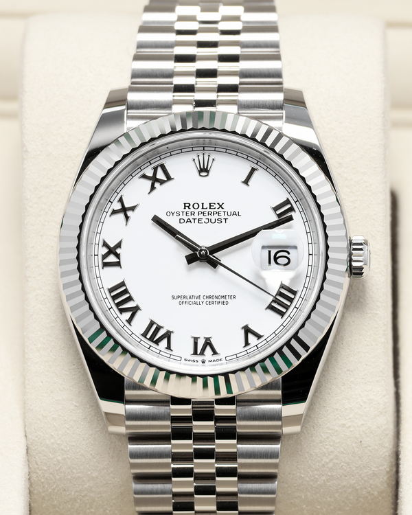 2026 Rolex Datejust 41MM White Dial Jubilee Bracelet (126334)