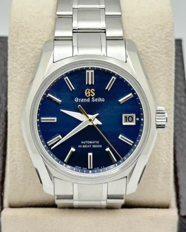 2022 Grand Seiko Heritage Collection "Shūbun Late Summer" 40MM Blue Dial Steel Bracelet (SBGH273)