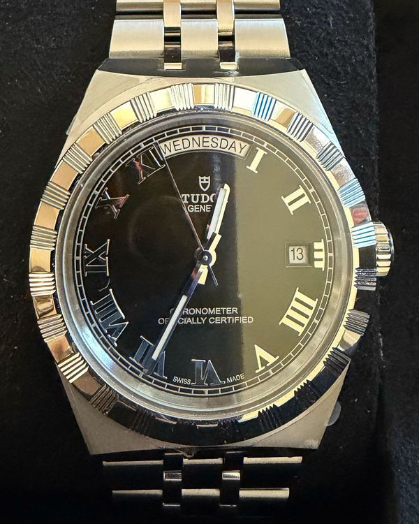 2026 Tudor Royal 40MM Black Dial Steel Bracelet (2840D1A0)