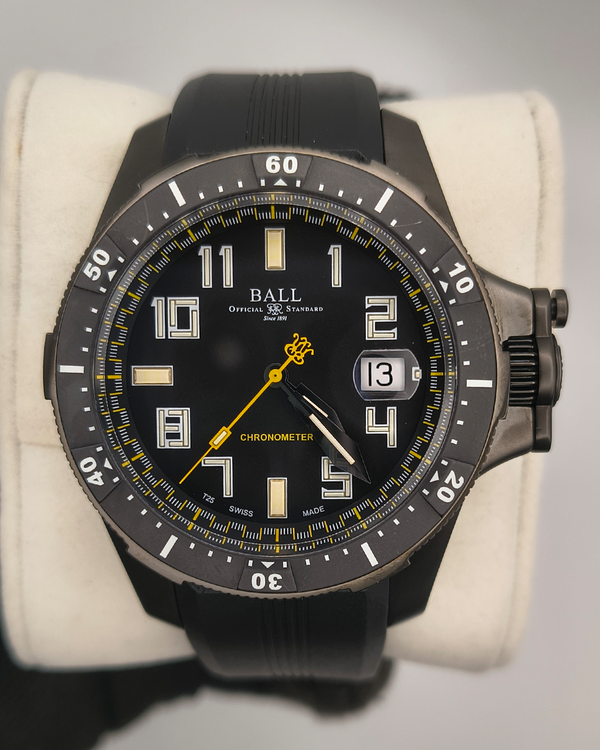 Ball Engineer Hydrocarbon 42MM Black Dial Rubber Strap (DM2176A-P1CAJ-B)