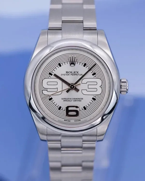 2011 Rolex Oyster Perpetual 31MM Silver Dial Oyster Steel Bracelet (177200)