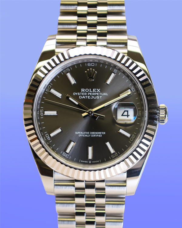 2026 Rolex Datejust 41MM Slate Dial Jubilee Bracelet (126334)