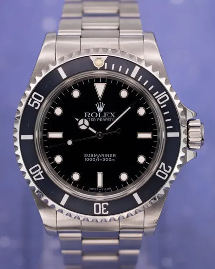 1997 Rolex Submariner No-Date 40MM Black Dial Oyster Bracelet (14060)