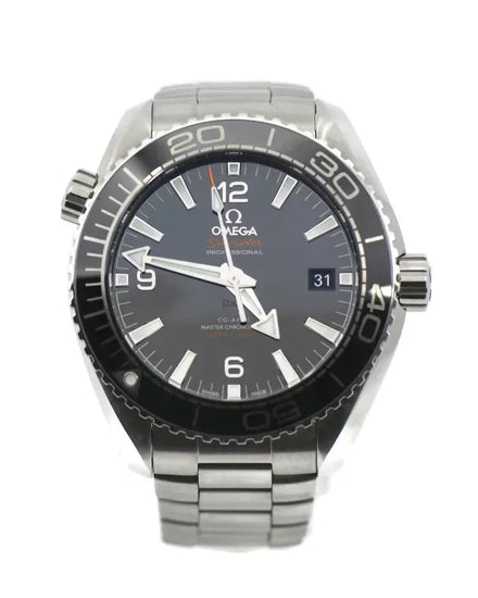 2022 Omega Seamaster Planet Ocean 44MM Black Dial Steel Bracelet (215.30.44.21.01.001)