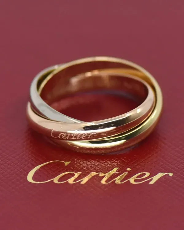 Cartier Accessories Trinity Gold 3.3MM (Ring)