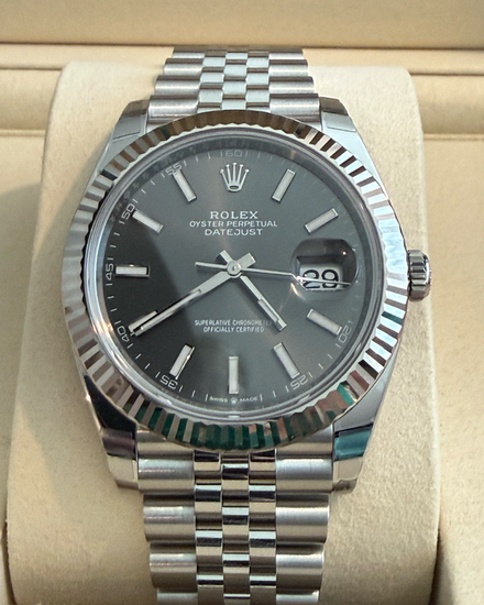2026 Rolex Datejust 41MM Rhodium Dial Jubilee Bracelet (126334)