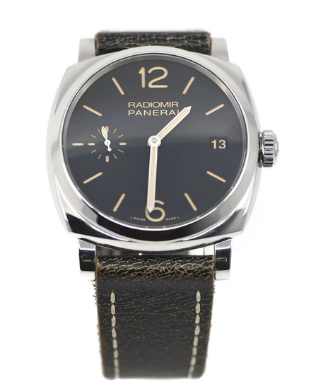 Panerai Radiomir 1940 3 Days 47MM Black Dial Leather Strap (PAM00514)