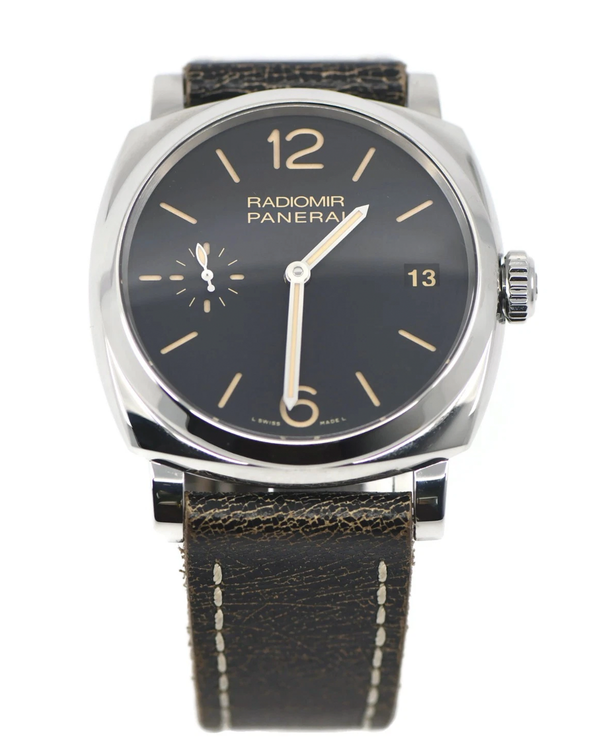 Panerai Radiomir 1940 3 Days 47MM Black Dial Leather Strap (PAM00514)
