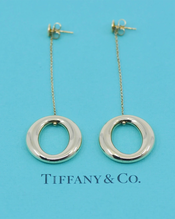 Tiffany Elsa Peretti Sevillana 24 x 24MM Yellow Gold (Sevillana)
