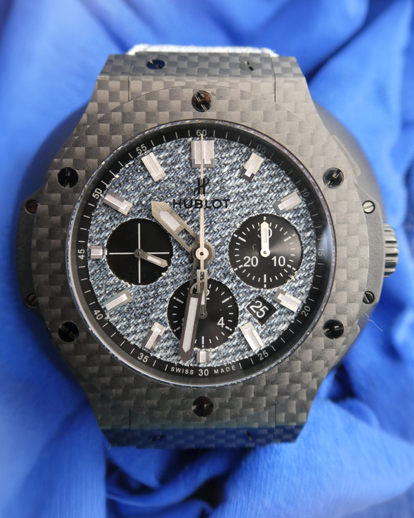 Hublot Big Bang Jeans L.E. 44MM Denim Dial Textile Strap (301.QX.2740.NR.JEANS16)