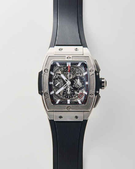 2022 Hublot Spirit Of Big Bang 42MM Skeleton Dial Rubber Strap (641.NX.0173.LR)