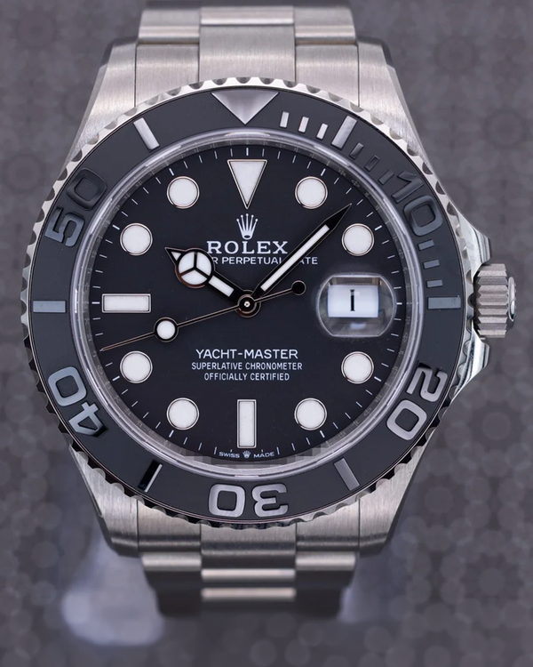2025 Rolex Yacht-Master 42MM Black Dial Titanium Oyster Bracelet (226627)