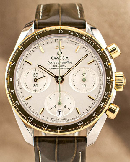 2022 Omega Speedmaster 38MM Silver Dial Leather Strap (324.23.38.50.02.001)