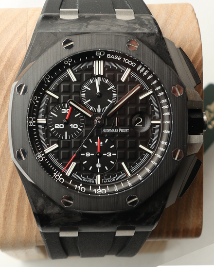 2015 Audemars Piguet Royal Oak Offshore Chronograph 44MM Black Dial Rubber Strap (26400AU.OO.A002CA.01)