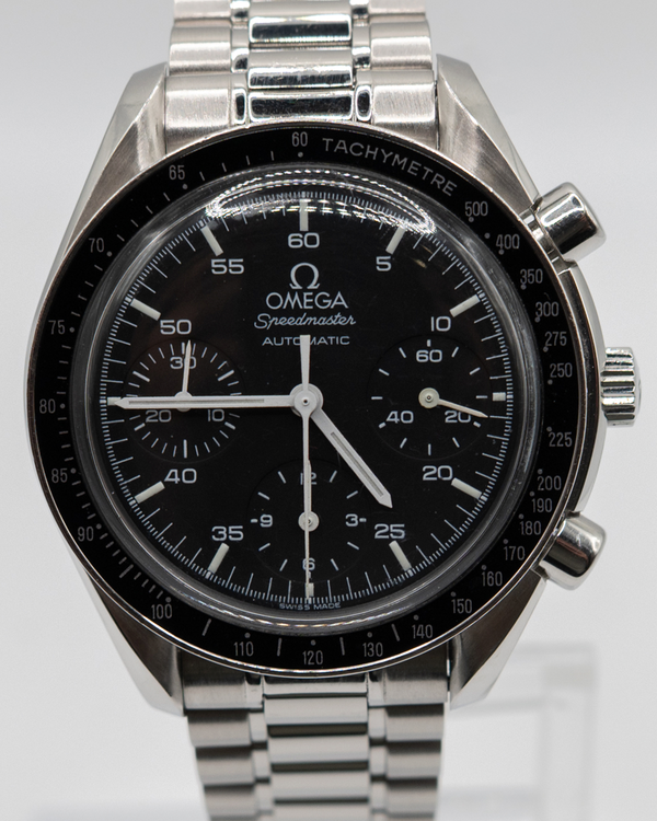 Omega Speedmaster Reduced 39MM Black Dial Steel Bracelet (3510.50.00)