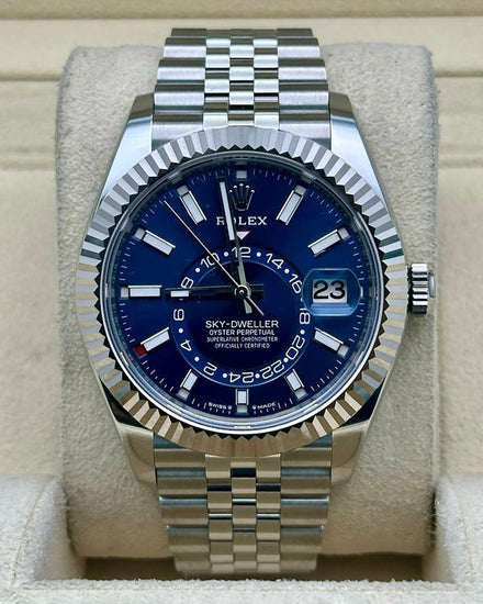 2023 Rolex Sky-Dweller 42MM Blue Dial Jubilee Bracelet (336934)