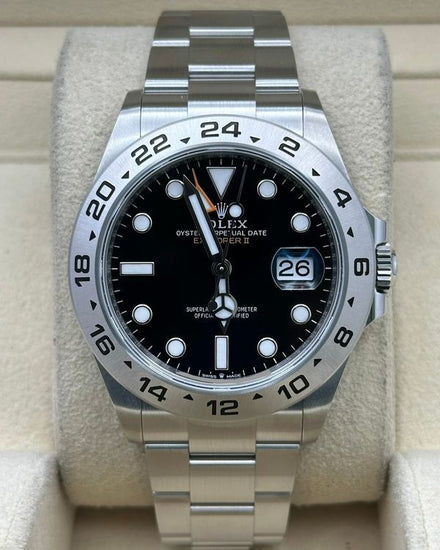 2026 Rolex Explorer II 42MM Black Dial Oyster Bracelet (226570)