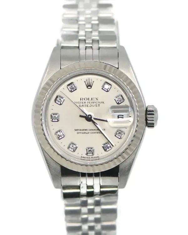 Rolex Lady-Datejust 26MM Silver Dial Jubilee Bracelet (79174)