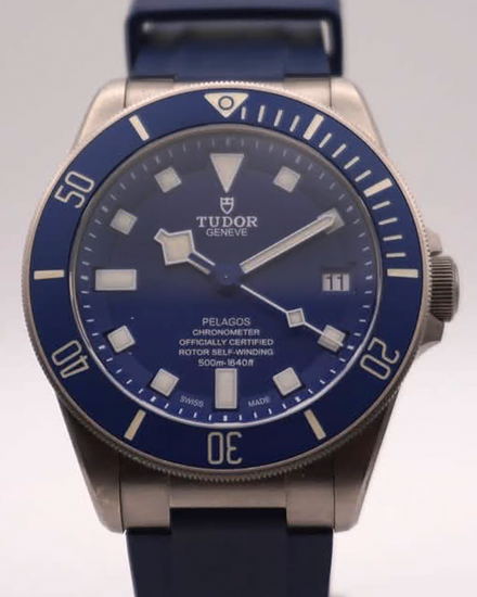 2019 Tudor Pelagos 42MM Blue Dial Rubber Strap (25600TB)