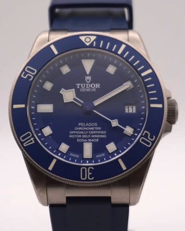 2019 Tudor Pelagos 42MM Blue Dial Rubber Strap (25600TB)
