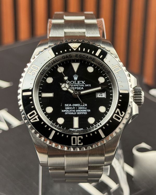 2014 Rolex Sea-Dweller Deepsea 44MM Black Dial Oyster Bracelet (116660)