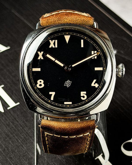 2015 Panerai Radiomir 3 Days 47MM Black "California" Dial Leather Strap (PAM00424)