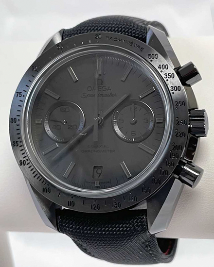 Omega Speedmaster Dark Side of the Moon "Black Black" 44.25MM Black Dial Textile Strap (311.92.44.51.01.005)