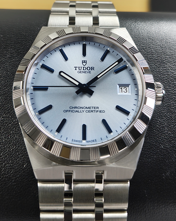 No Reserve - 2026 Tudor Royal 36MM Ice Blue Dial Steel Bracelet (2836C1A0)