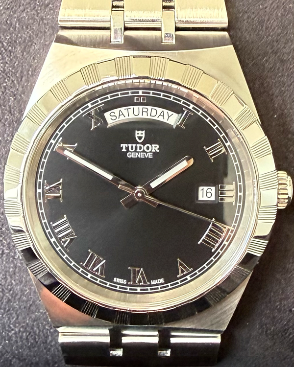 No Reserve - 2025 Tudor Royal 41MM Black Dial Steel Bracelet (28600)