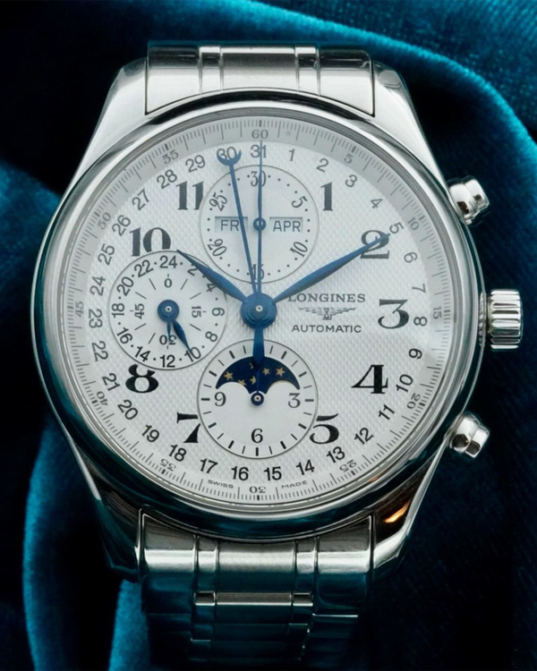 No Reserve - 2022 Longines Master Collection 42MM Silver Dial Steel Bracelet (L2.773.4.78.6)