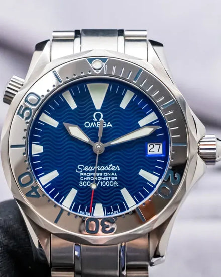Omega Seamaster 36.25MM Blue Dial Steel Bracelet (2253.80.00)