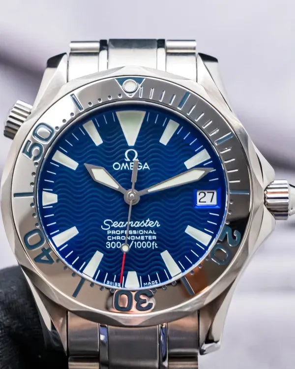 Omega Seamaster 36.25MM Blue Dial Steel Bracelet (2253.80.00)