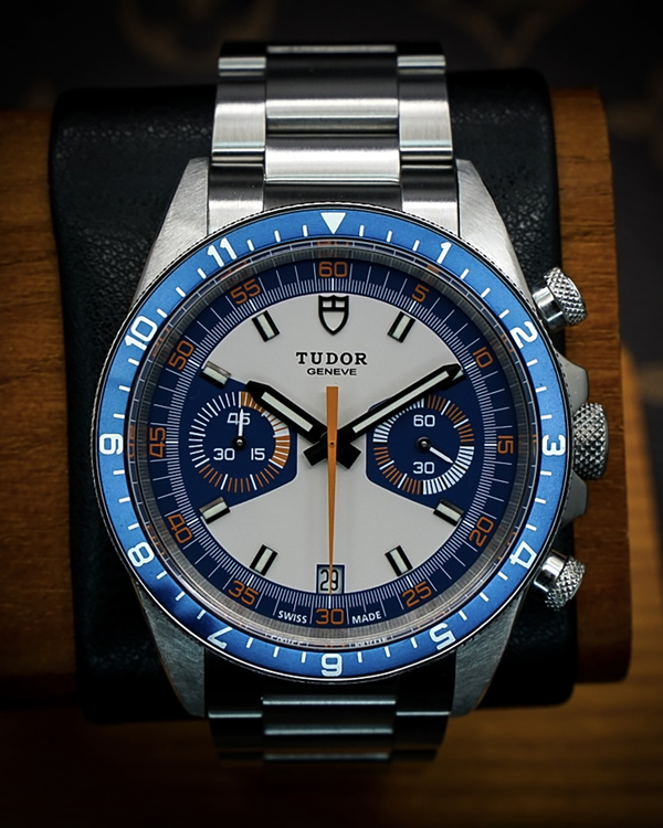 No Reserve - 2020 Tudor Heritage Chrono 42MM White Dial Steel Bracelet (70330B)