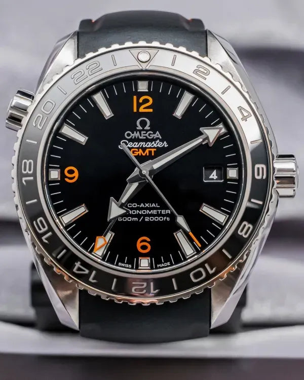 2021 Omega Seamaster Planet Ocean 600M 43.5MM Black Dial Rubber Strap (232.30.44.22.01.001)