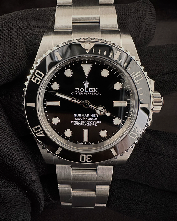2024 Rolex Submariner No-Date 41MM Black Dial Oyster Bracelet (124060)