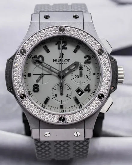 Hublot Big Bang 44MM Grey Dial Rubber Strap (301.AI.460.RX.114)