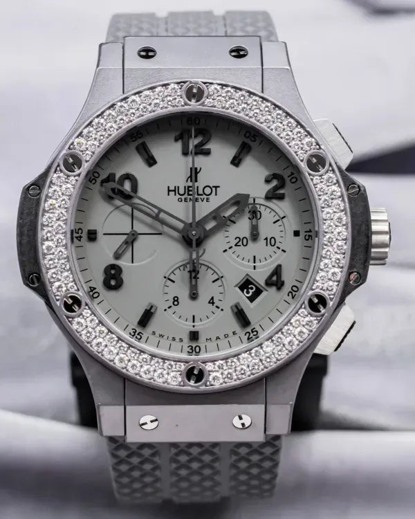 Hublot Big Bang 44MM Grey Dial Rubber Strap (301.AI.460.RX.114)