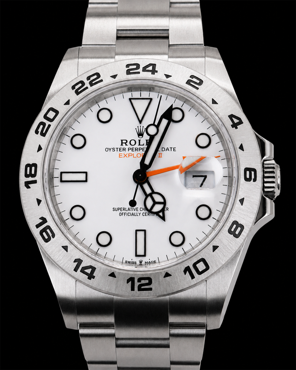 2021 Rolex Explorer II "Polar" 42MM White Dial Oyster Bracelet (226570)