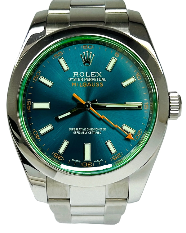 Rolex Milgauss 40MM Blue Dial Oyster Bracelet (116400GV)