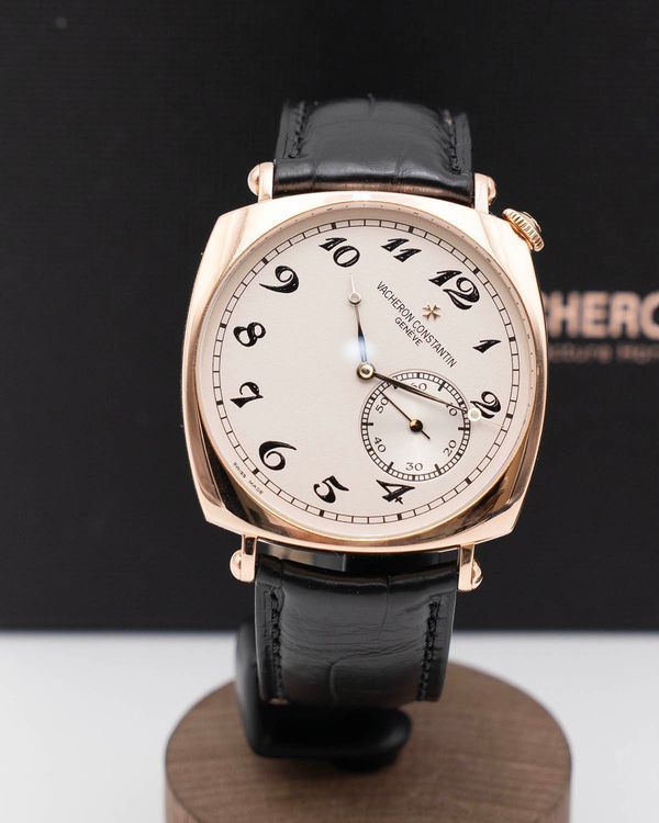 2010 Vacheron Constantin Historiques American 1921 40MM Silver Dial Leather Strap (82035/000R-9359)