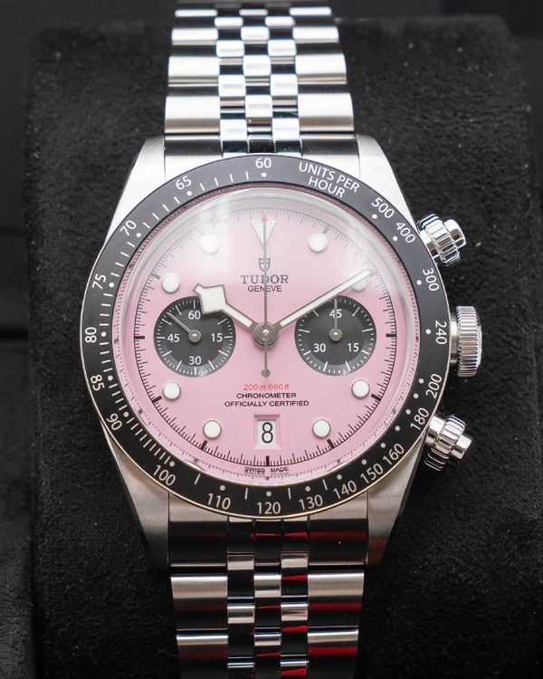 2026 Tudor Black Bay Chrono "Flamingo" 41MM Pink Dial Steel Bracelet (79360N)