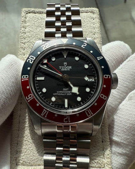 2019 Tudor Black Bay GMT "Pepsi" 41MM Black Dial Steel Bracelet (79830RB)