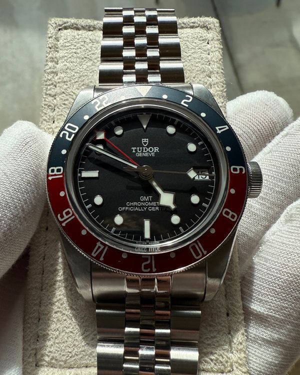 2019 Tudor Black Bay GMT "Pepsi" 41MM Black Dial Steel Bracelet (79830RB)