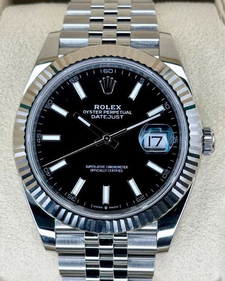 2026 Rolex Datejust 41MM Black Dial Jubilee Bracelet (126334)
