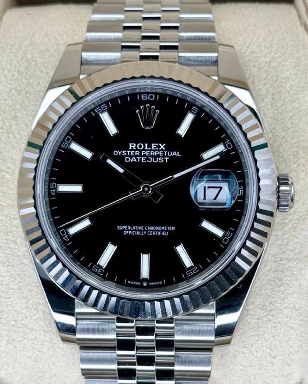 2026 Rolex Datejust 41MM Black Dial Jubilee Bracelet (126334)