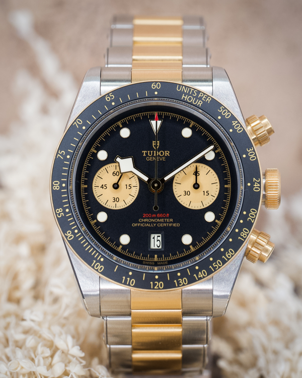 2026 Tudor Black Bay Chrono S&G 41MM Black Dial Two-Tone Bracelet (79363N)