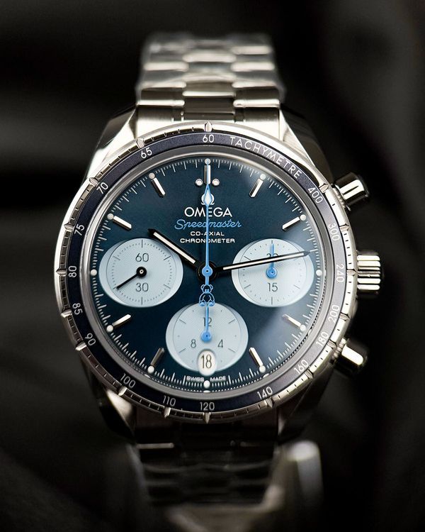2025 Omega Speedmaster "Orbis" S.E. 38MM Blue Dial Steel Bracelet (324.30.38.50.03.002)